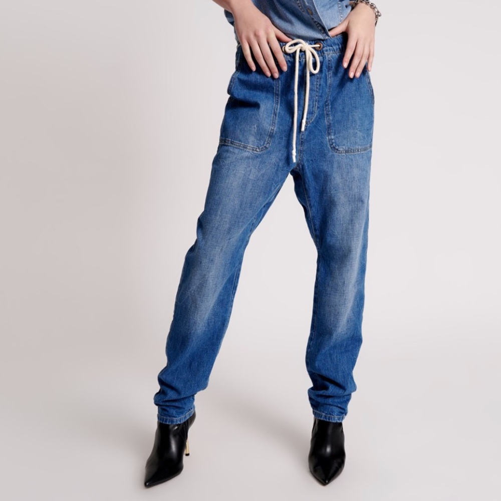 NWT One Teaspoon Shabbies size L drawstring jeans.